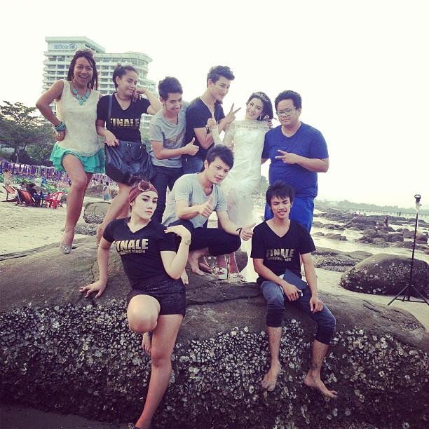 ใบเตย อาร์สยาม ในชุดเจ้าสาว จาก FINALE WEDDING MAGAZINE VOL.7