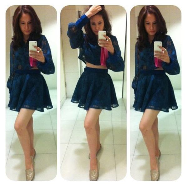 แฟชั่น ชุดเซต เสื้อผ้า 2 ชิ้นลายเดียวกัน เก๋เว่อร์ ๆ สไตล์ดาราสวยๆ