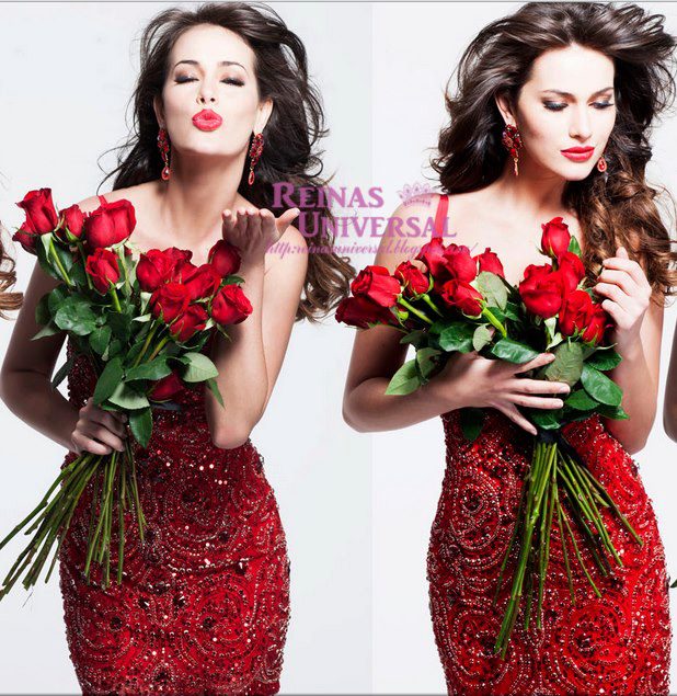 Miss Venezuela Irene Esser แฮปปี้วาเลนไทน์ By Sherri Hill