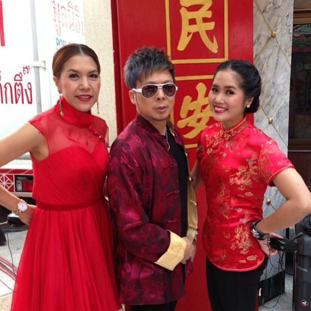 บรรยากาศ ฉลองตรุษจีน ของเหล่าดารา