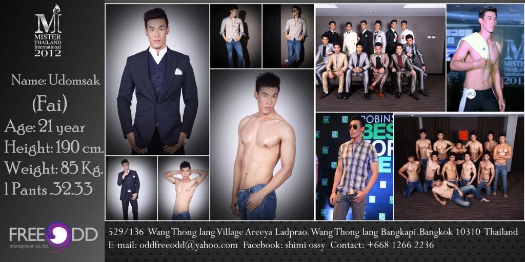 Mister Thailand  international 2012