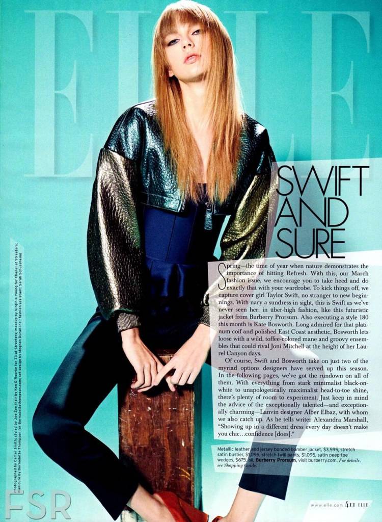 Taylor Swift @ Elle US March 2013