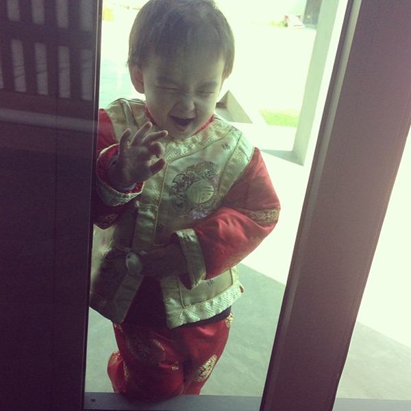 ตรุษจีน-รวมญาติ ครอบครัว พลอย ชิดจันทร์ น่ารักอ่ะ