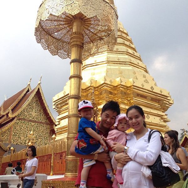 ตรุษจีน-รวมญาติ ครอบครัว พลอย ชิดจันทร์ น่ารักอ่ะ