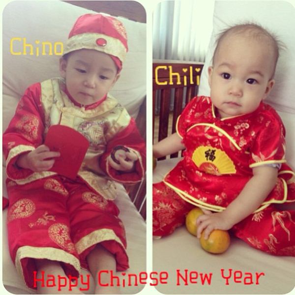 ตรุษจีน-รวมญาติ ครอบครัว พลอย ชิดจันทร์ น่ารักอ่ะ