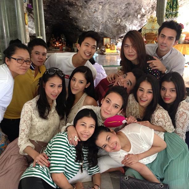 ภาพงานบวช อะตอม สัมพันธภาพ อั้ม พัชราภา - ดาราช่อง 7 ร่วมงาน