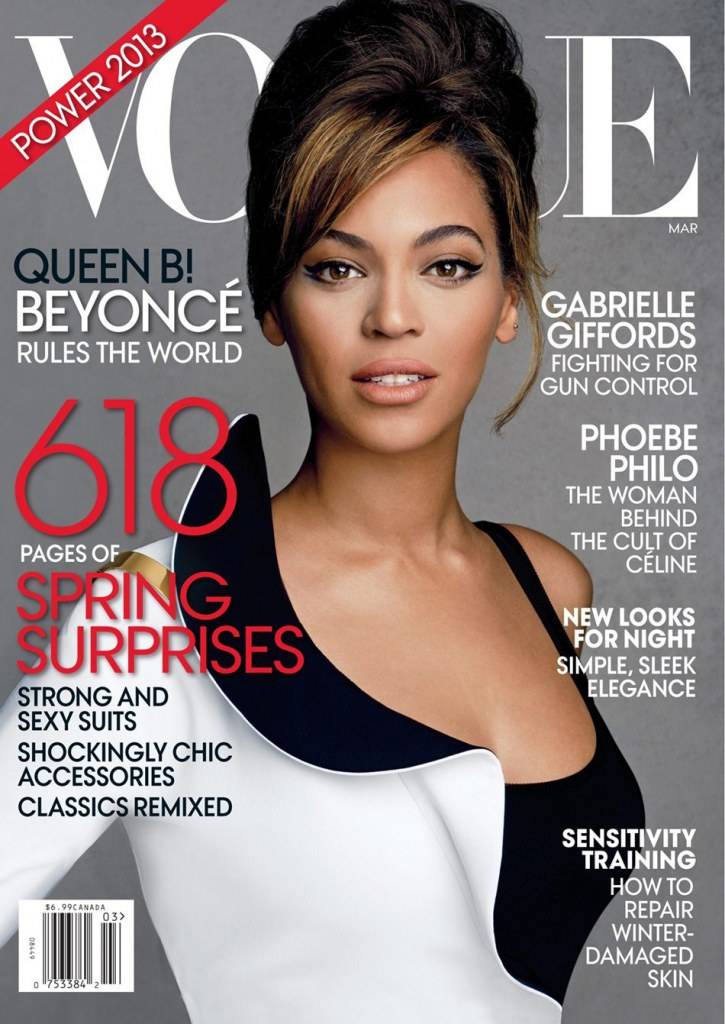  Beyoncé @ Vogue US March 2013