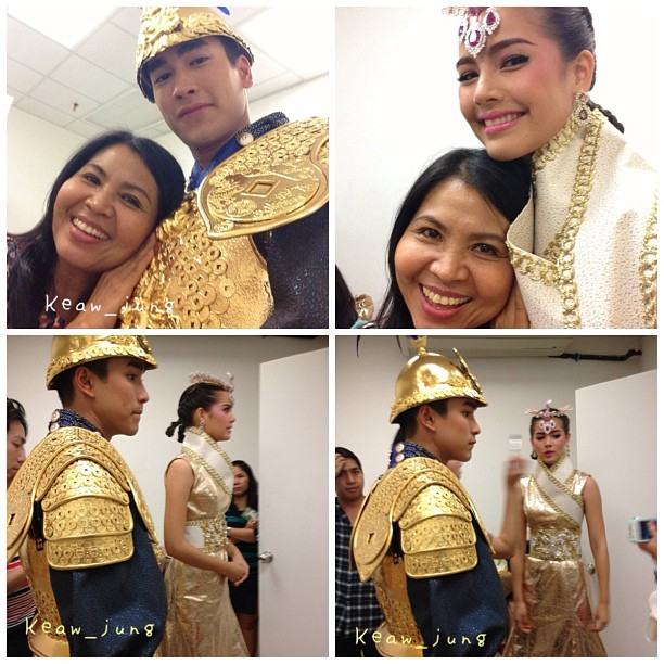 ณเดชน์ ญาญ่า ในชุดหงส์-มังกร คู่บุญบารมี รับตรุษจีน