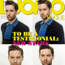 Tobey Maguire @ L'Uomo Vogue February 2013