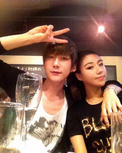 Minjun with Nayeon