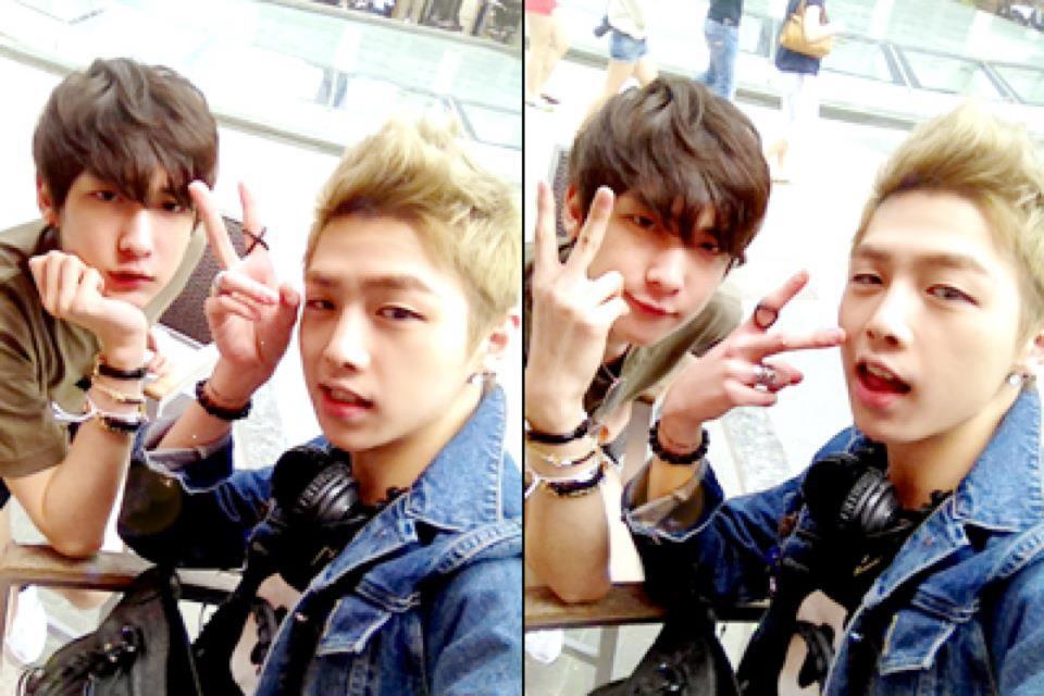 Minjun with Yongbin
