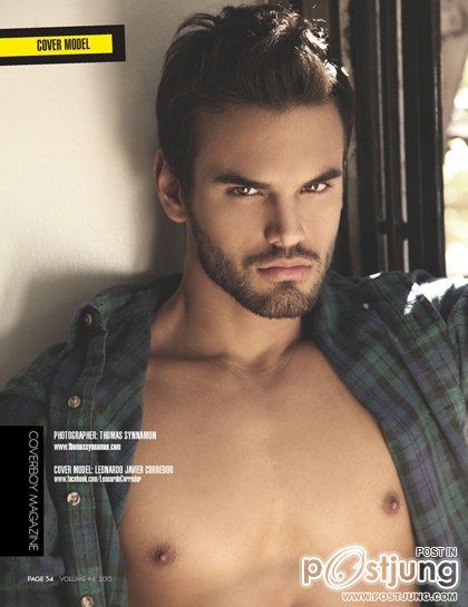 Leonardo for Coverboy Issue 4 : HQ images