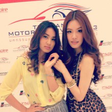 เกรซ & มะนาว วันนี้ 13/02/2013 งาน Thailand Motor Festival 2013 @ Central Plaza Khonkaen