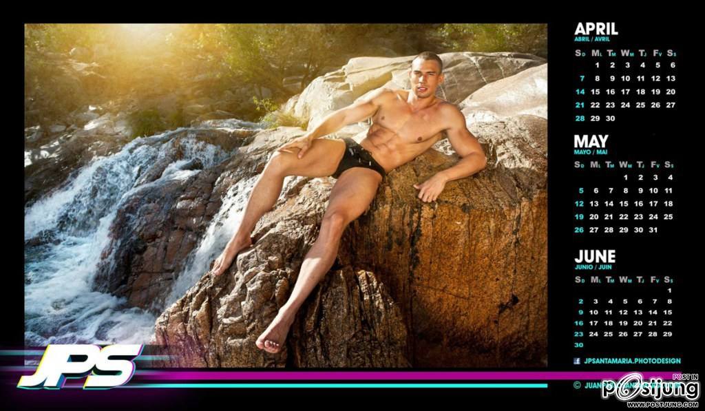 MAN2MAN 2013 calendar by JP Santamaria : HQ images