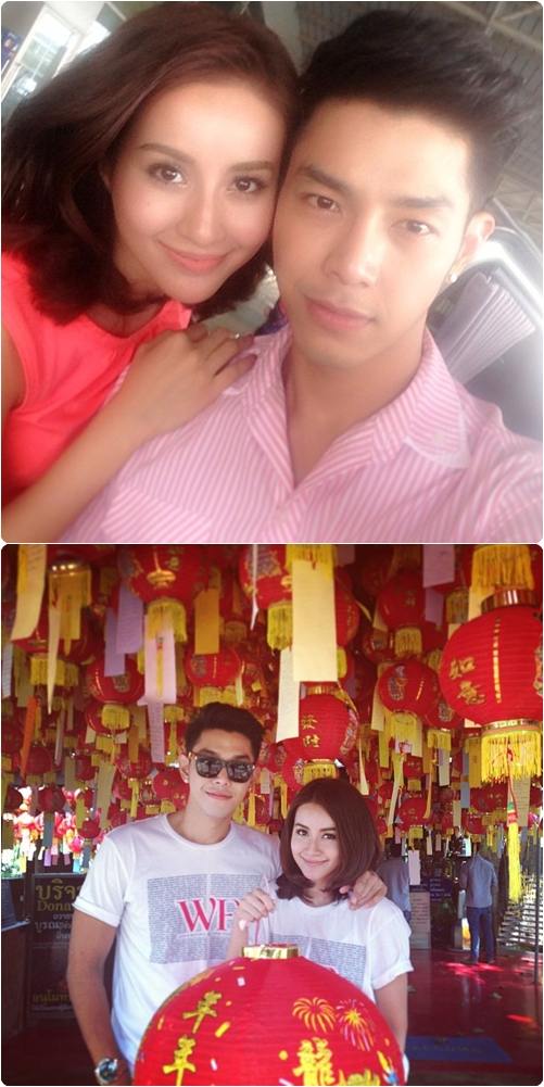 ชมภาพหวาน ๆ ของคู่รักดารา รับวันวาเลนไทน์