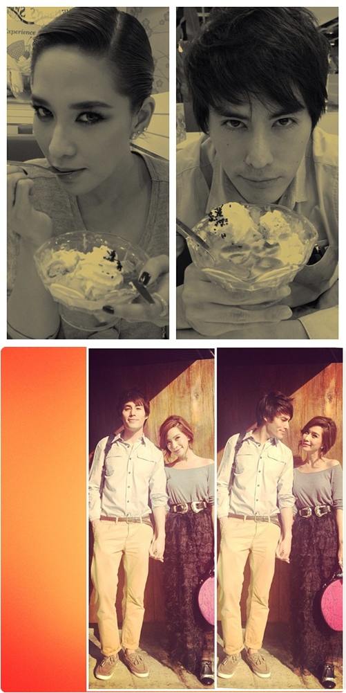 ชมภาพหวาน ๆ ของคู่รักดารา รับวันวาเลนไทน์
