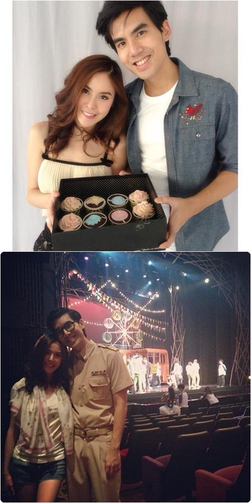 ชมภาพหวาน ๆ ของคู่รักดารา รับวันวาเลนไทน์