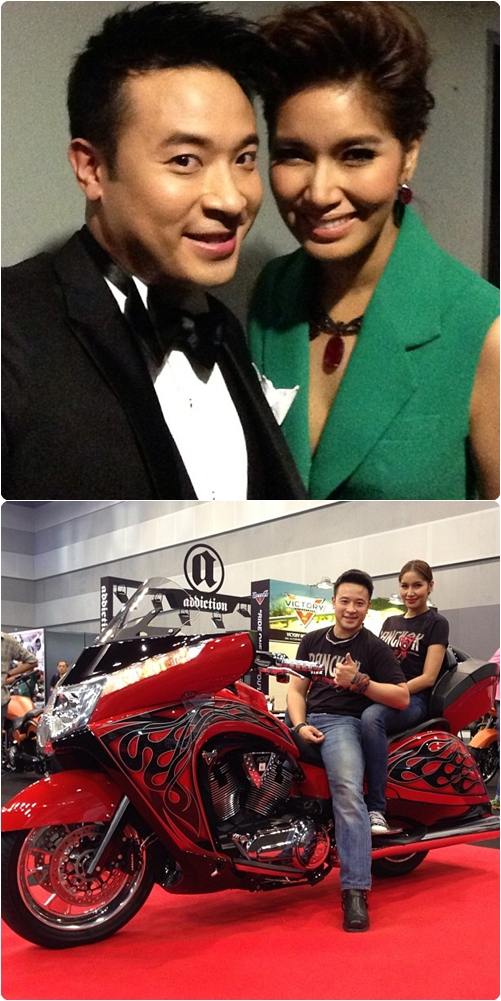 ชมภาพหวาน ๆ ของคู่รักดารา รับวันวาเลนไทน์