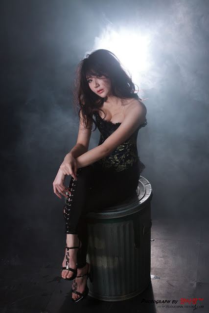 Yeon Da Bin สาวเกาหลี เซ็กซี่ชุดดำ หุ่นเป๊ะกระเเทกใจ