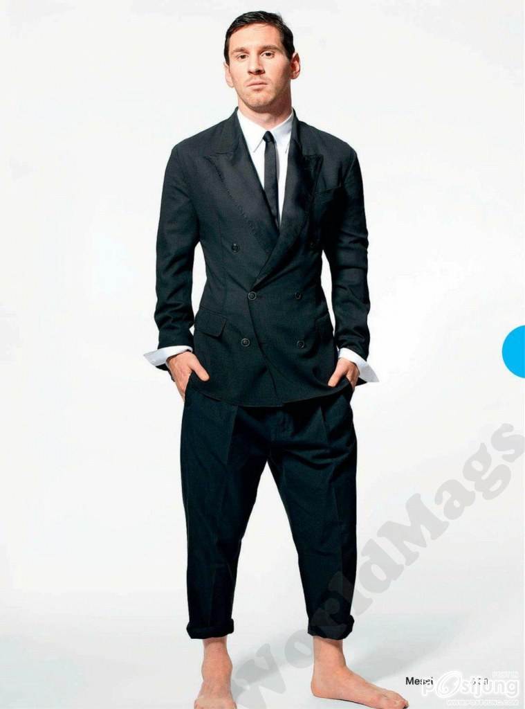 Leo Messi @ Esquire UK March 2013