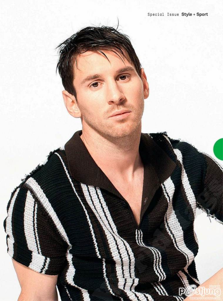 Leo Messi @ Esquire UK March 2013