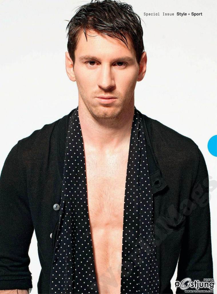 Leo Messi @ Esquire UK March 2013