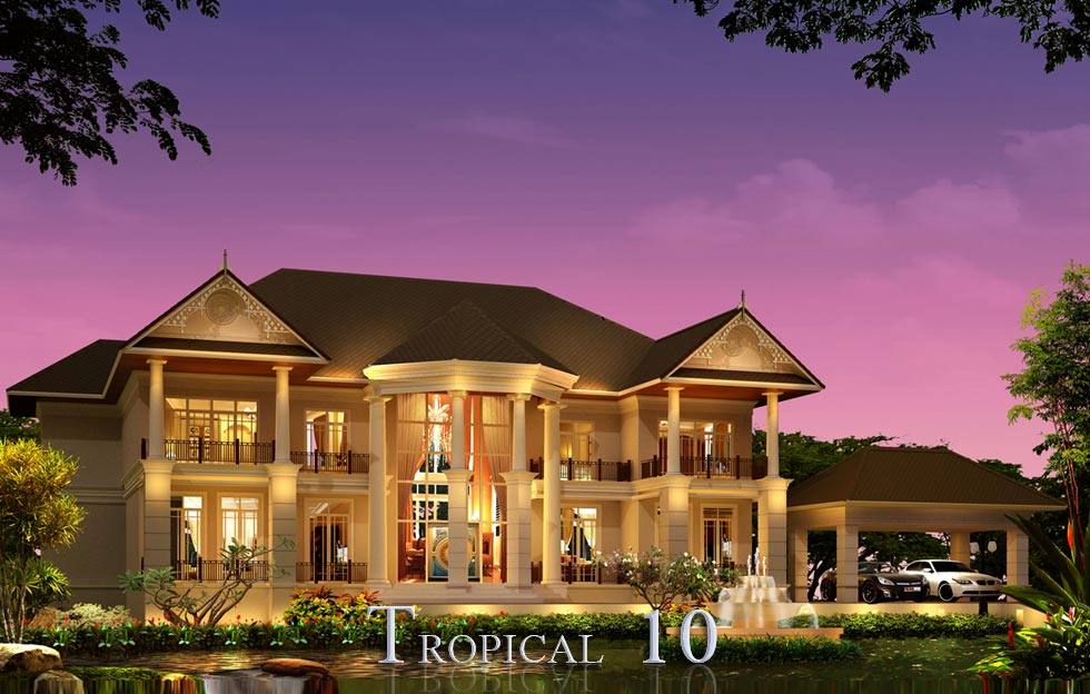 บ้านหรู TROPICAL STYLE