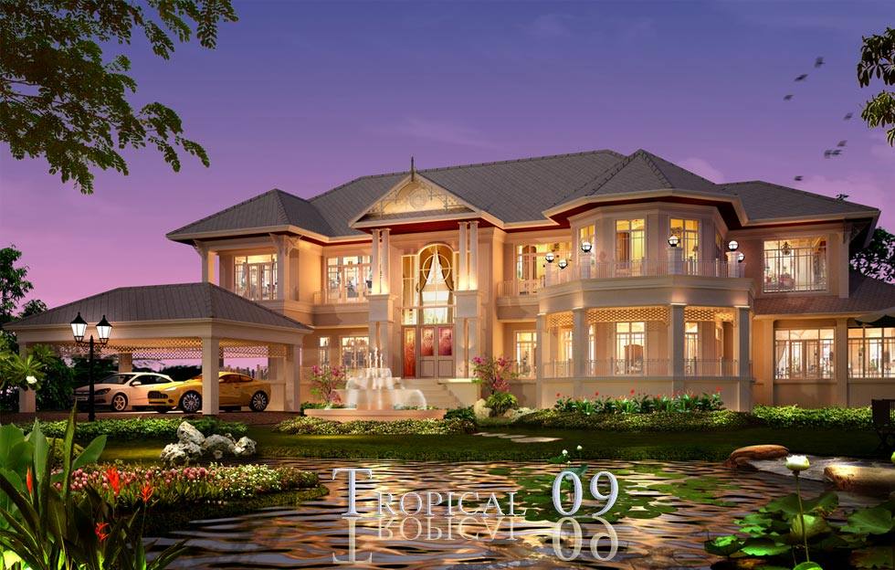 บ้านหรู TROPICAL STYLE