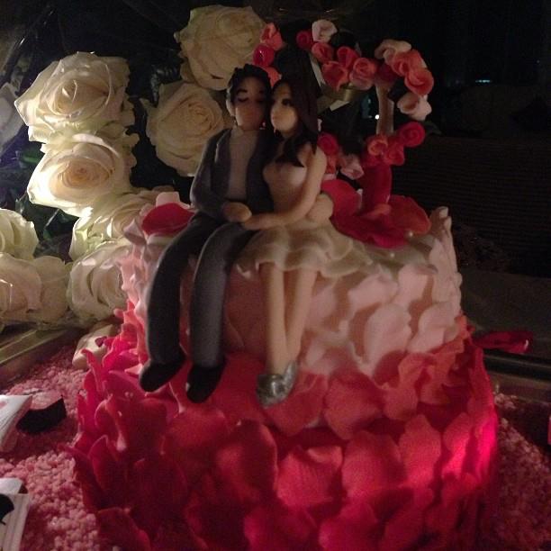 Aum patchrapa Instragram update @ HappyValentine's Day!