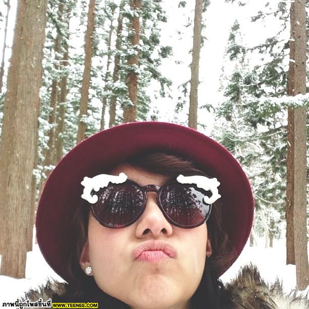 ตาม'เต้ย จริญพร' ไปตะลุย หิมะ