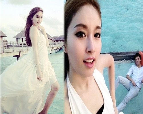 ปอย เขิน ควง เอ็ม เดินแบบ ชุดแต่งงาน