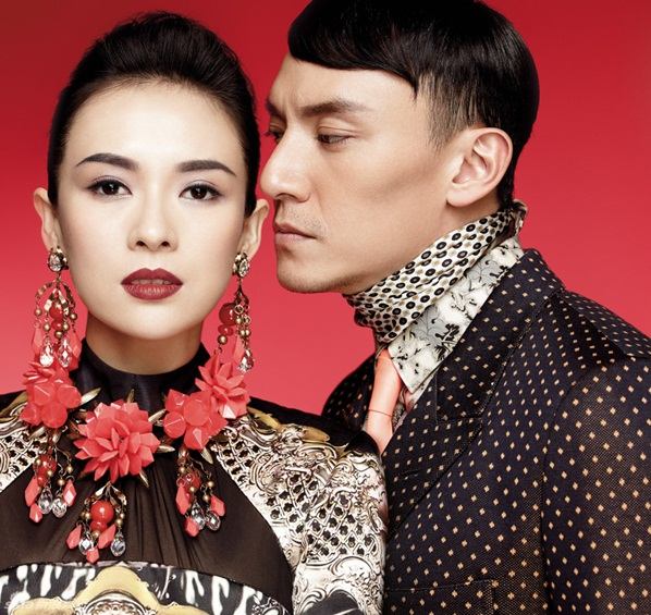 Zhang Ziyi & Zhang Zhen @ Vogue Taiwan February 2013
