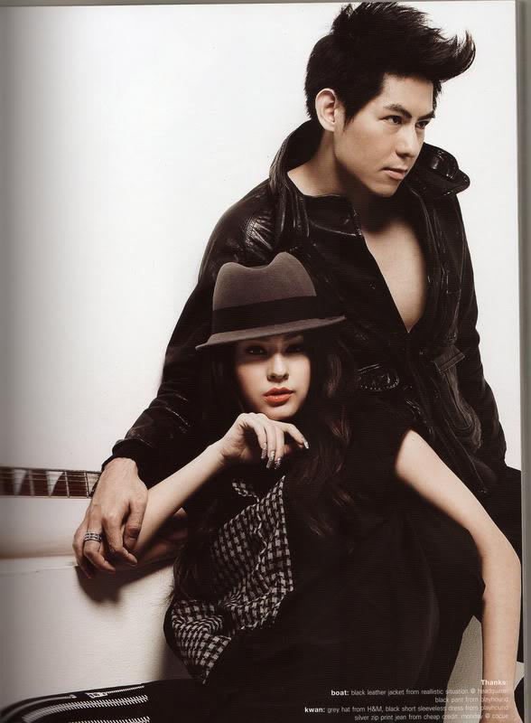 ขวัญ อุษามณี ในลุคสุดเท่ห์