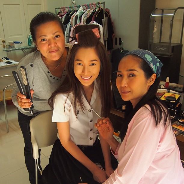 ฉัตร ปริยฉัตร กำลังแปลงร่างเป็น บราลี ใน ละคร วันนี้ที่รอคอย