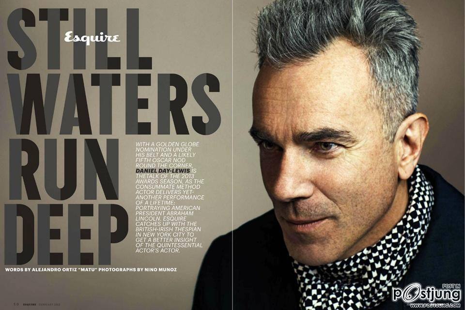 Daniel Day-Lewis @ Esquire Middle East February 2013