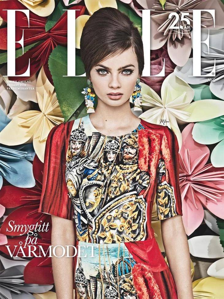 Elle Sweden February 2013