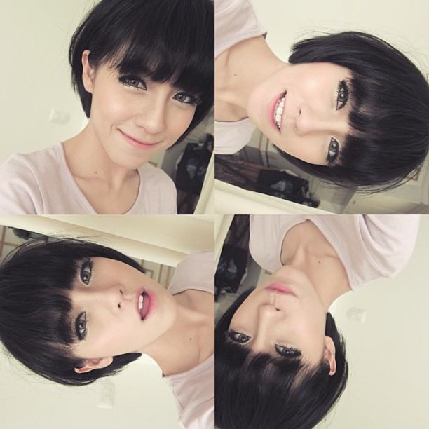 แอปเปิ้ล สีสะเหงี่ยน ไฮโซสาวลาว น่ารักซะ