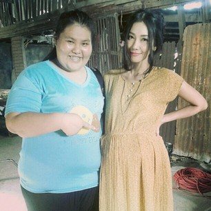 ภาพเบื้องหลัง ทองเนื้อเก้า ลำยอง แซ่บ มันแน่!!!!!