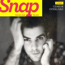 Zachary Quinto @ Snap Magazine February 2013