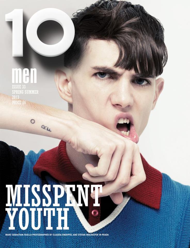 Marc Sebastian @ 10 Men issue 33 S/S 2013