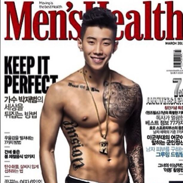Jay Park @men's health korea