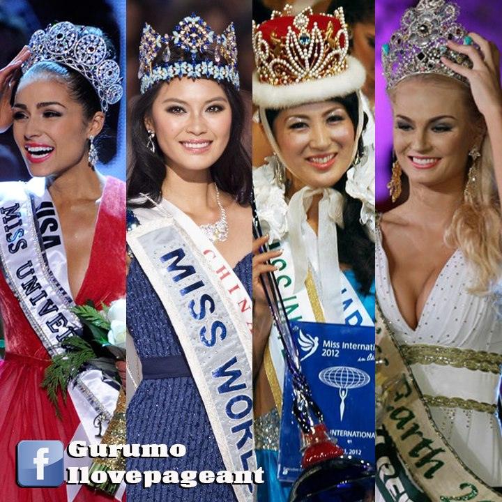 Big 4 International Beauty Pageants 2012