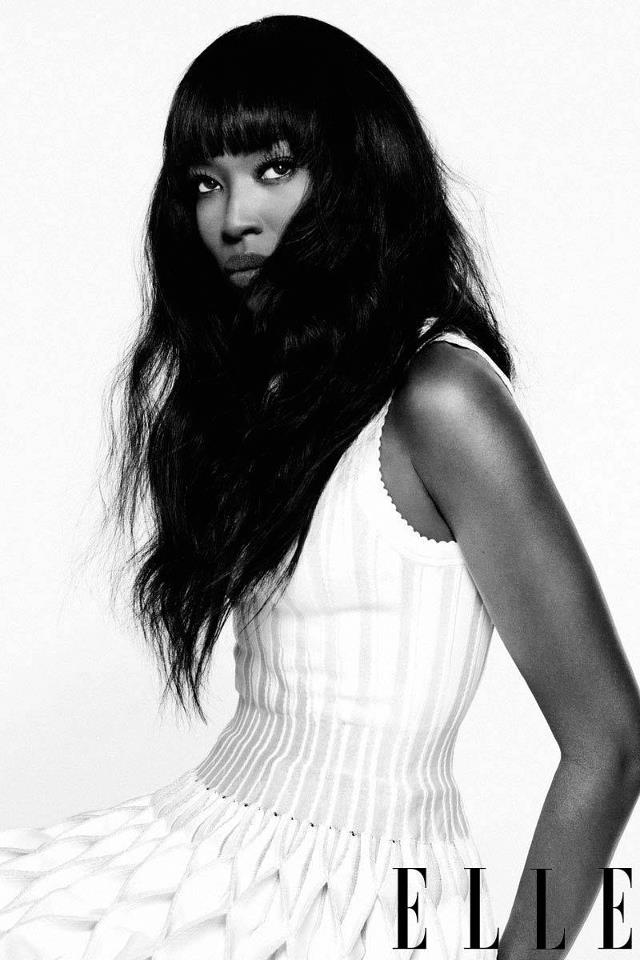 Naomi Campbell @ Elle Serbia March 2013