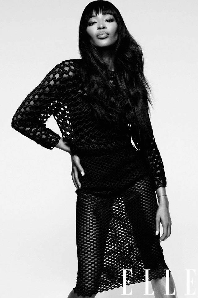 Naomi Campbell @ Elle Serbia March 2013