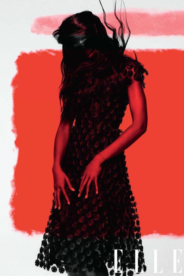 Naomi Campbell @ Elle Serbia March 2013