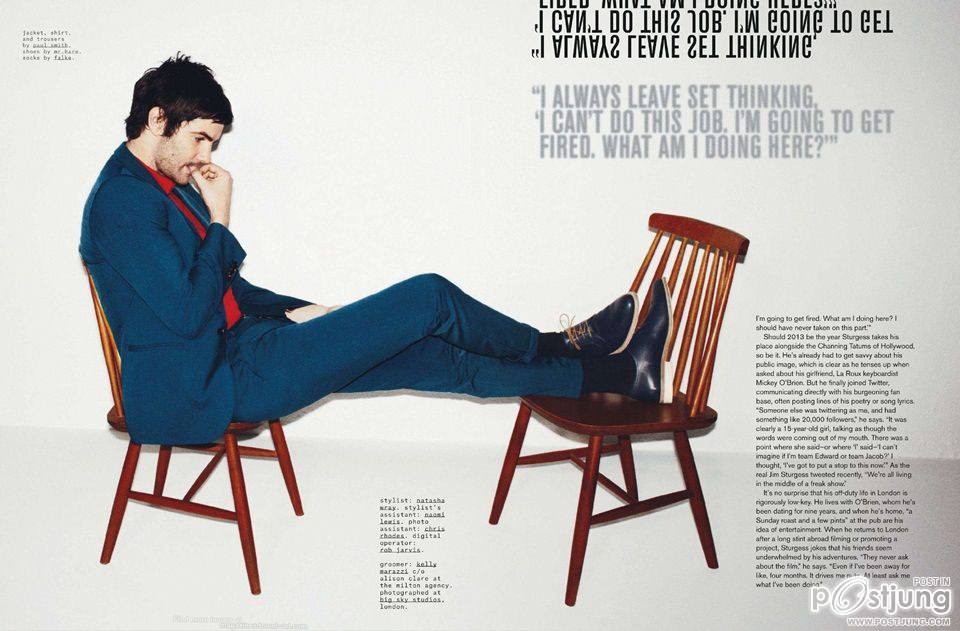 Jim Sturgess @ Nylon Guys March 2013