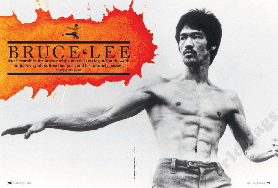 Bruce Lee @ Muscle & Fitness USA March 2013