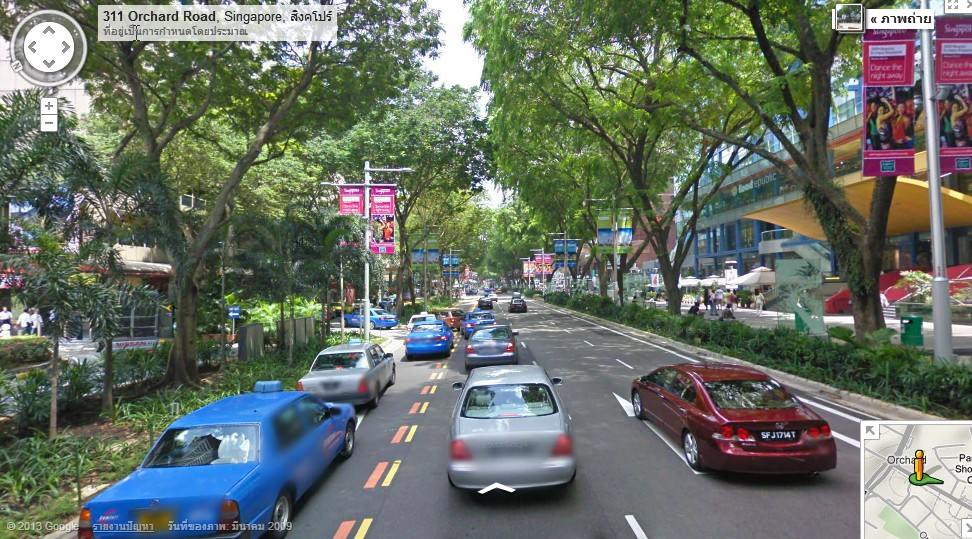 หาที่ติไม่เจอแม้แต่ซอยเดี่ยว สำหรับถนนในสิงค์โปร์  ตามมาดูกันทุกซอกทุกมุม 380องศา
