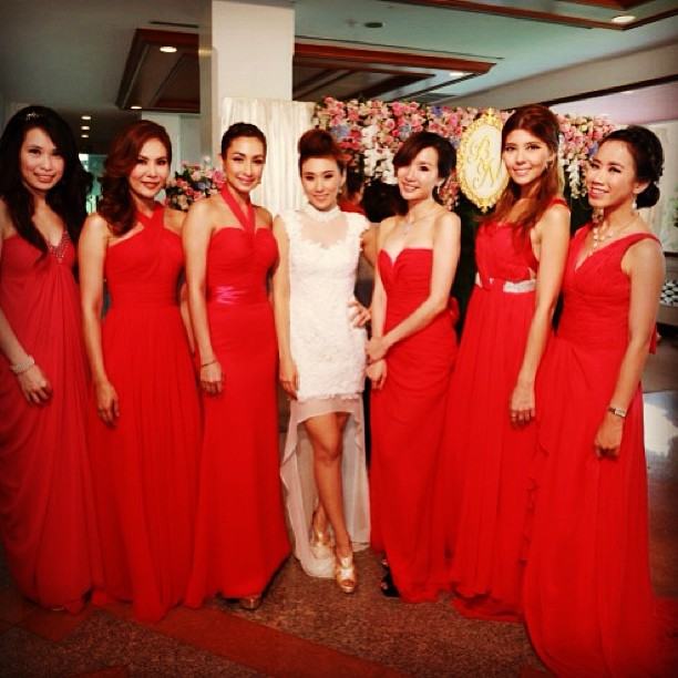 เบลล์ ไชน่าดอลล์ ควง นนท์ พัฑฒิ เข้าพิธีแต่งงาน