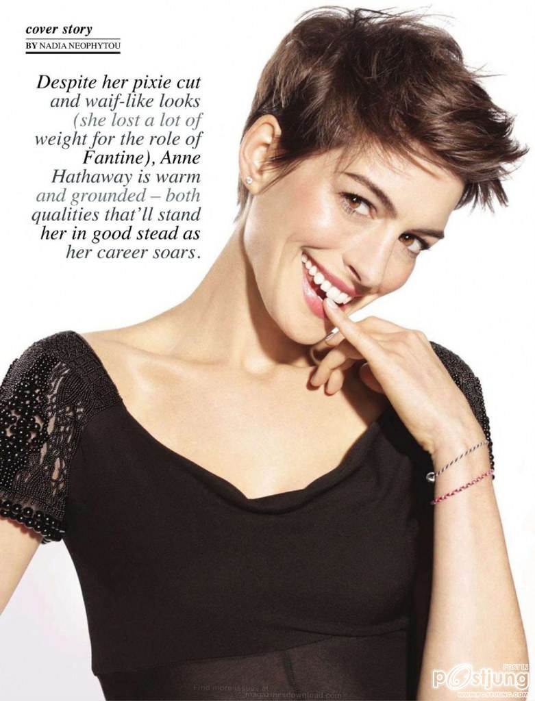 Anne Hathaway @ Fairlady March 2013